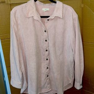 Corduroy button down